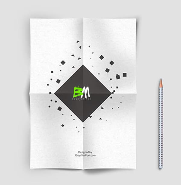 bm innovations paper graaphic design image