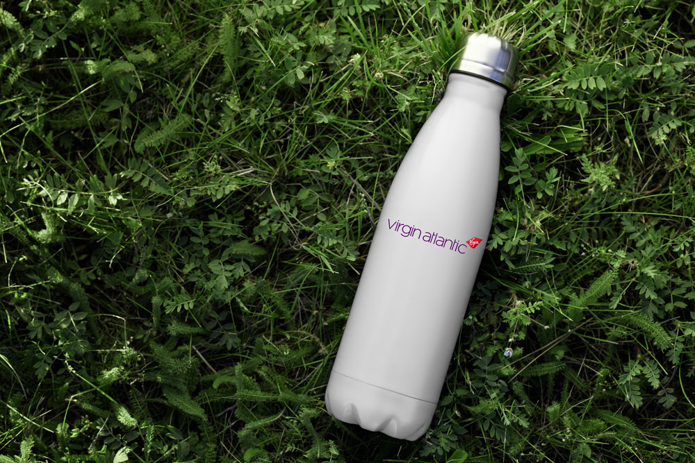 Virgin Atlantic Aluminum Water Bottle